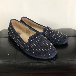 Ugg Navy Blue studded Loafers